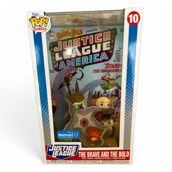 Funko Pop! Comic Covers DC Justice League BRAVE AND THE BOLD 10 - Picture 1 of 4